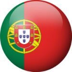 portugal flag button